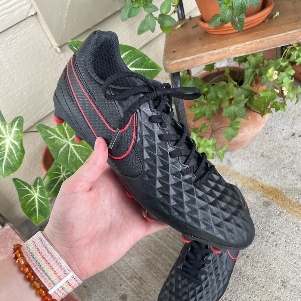 Nike Tiempo Legend 8 Elite FG ACC Bred Men's Soccer Cleats AT5293-060 Sz 8